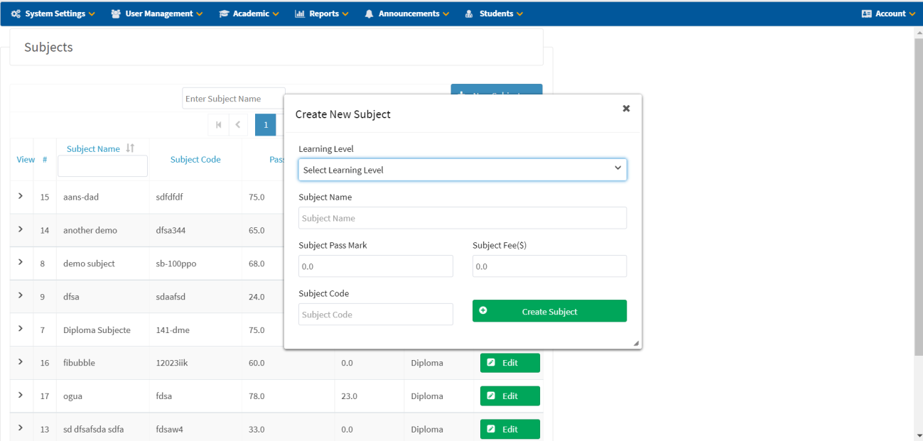 Create Territory Form