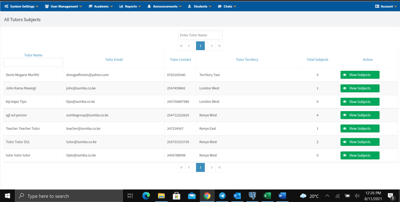 Exam Date Confirmation