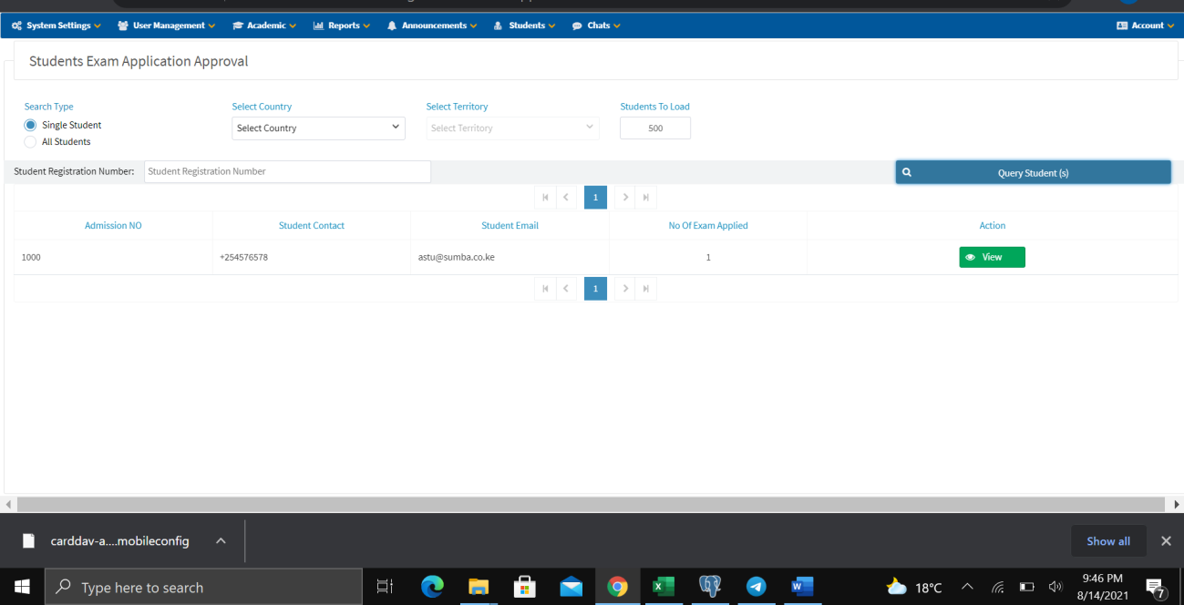 Unmarked Assignments